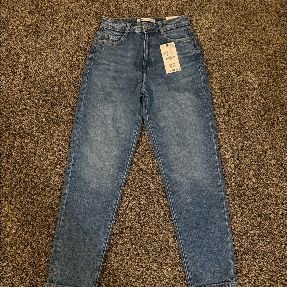 Zara mom jeans